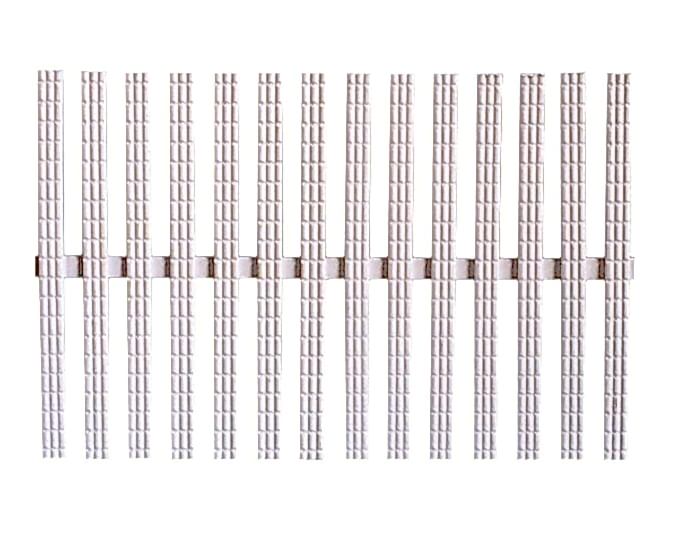 POOLLINE - 15 Cm Tek Geçme Havuz Savak Izgarası Beyaz