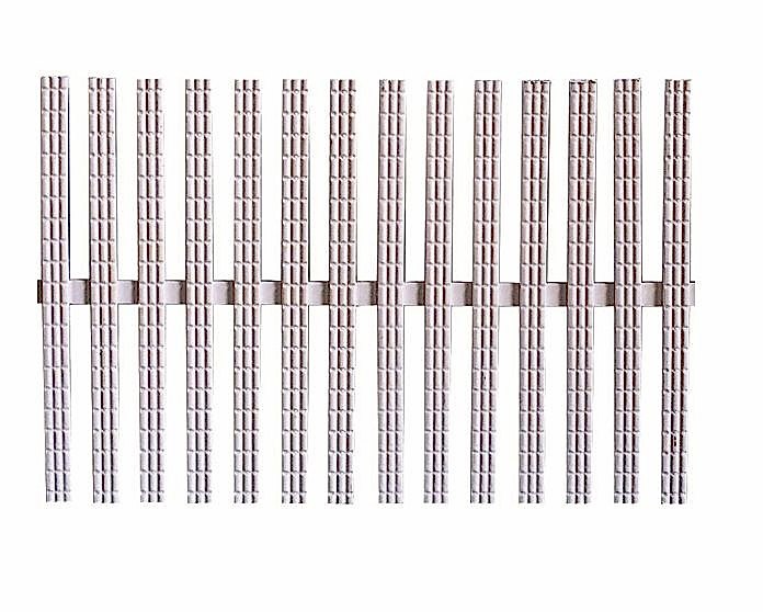 POOLLINE - 20 cm Tek Geçme Havuz Savak Izgarası Beyaz