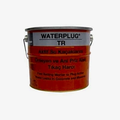 BASF - Basf Masterseal 591 Waterplug 5 Kg, Havuz Tamir Harcı, İzolasyon Malzemesi