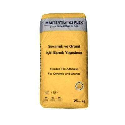 BASF - Basf Mastertile FLX 24 Fleksmörtel Gri 25 Kg, Havuz Kaplama Yapıştırıcısı