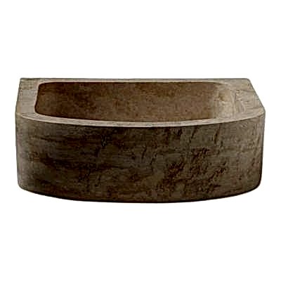 POOLLINE - Mermer Lavabo 90*46*18 cm Poolline CDM-38