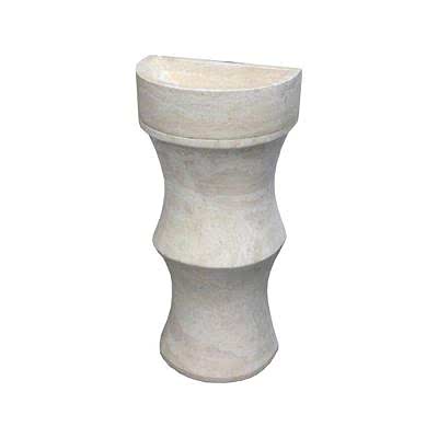 POOLLINE - Mermer Lavabo 40*30*90 cm Poolline CDM-74