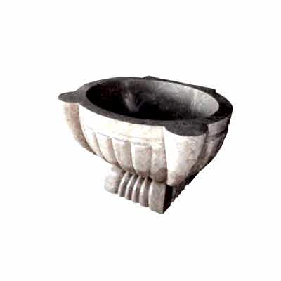 POOLLINE - Mermer Hamam Kurnası 45*55*35 cm Poolline CDM-97