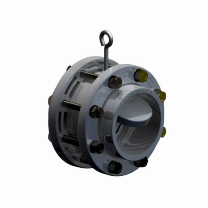 ASTRAL - D.140 Pvc Yaprak Çekvalf Takım Astral