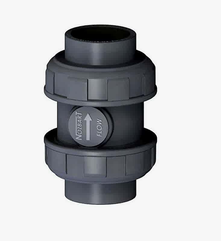 NOZBART - D.32 Pvc Çekvalf Nozbart