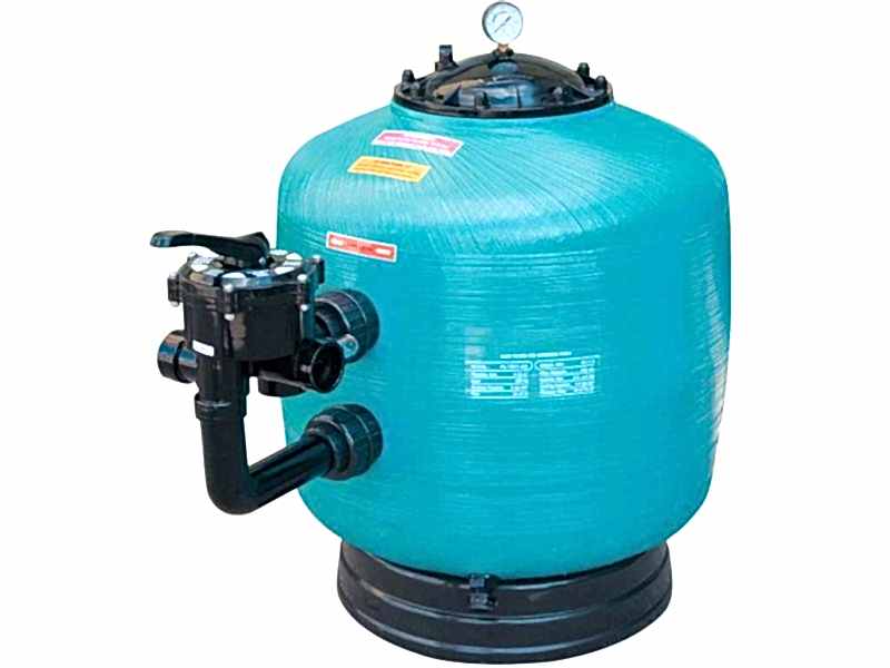 GEMAŞ - Havuz Filtresi D.500 Gemaş Filtrex Polyester Kum Filtresi Altıyollu Vana İle Beraber