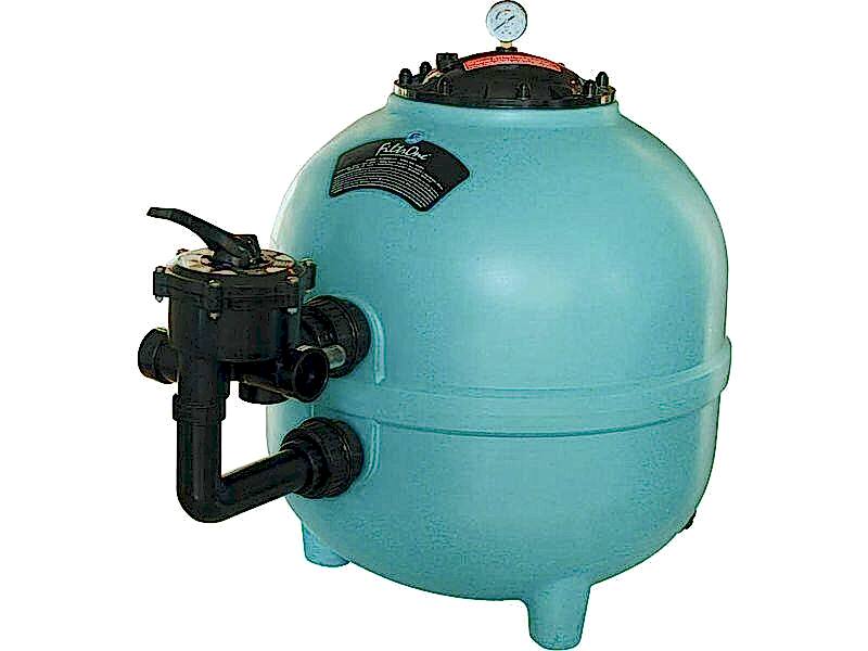 GEMAŞ - Havuz Filtresi D.615 Gemaş Filtrone Kum Filtersi Altıyollu Vana İle Beraber