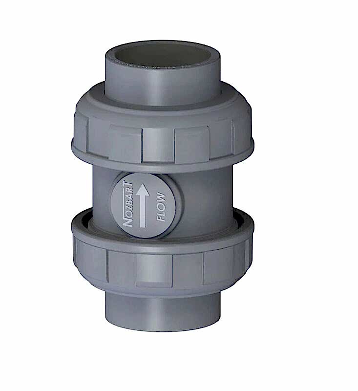 NOZBART - D.63 Pvc Çekvalf Nozbart