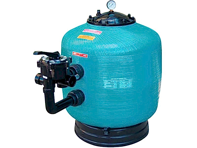 GEMAŞ - Havuz Filtresi D.710 Gemaş Filtrex Polyester Kum Filtresi Altıyollu Vana İle Beraber