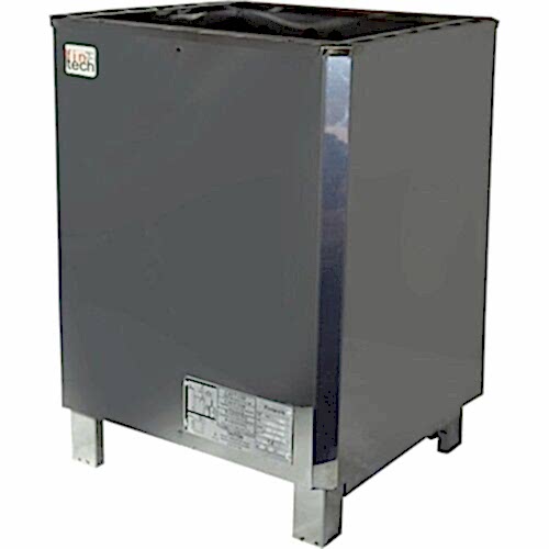 FINTECH - Sauna Sobası Fintech Club 10,5 Kw Dışarıdan Kumanda Panolu Siyah10-15 M³