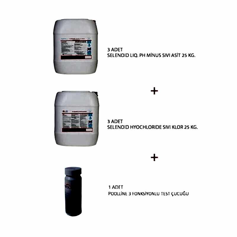  - Havuz Kimyasal Paketi 3, Havuz Bakım Paketi