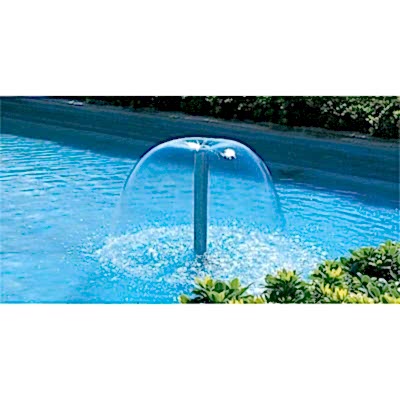 POOLLINE - Süs Havuzu Fıskiyesi Krom Su Çanı 60-10T 1''