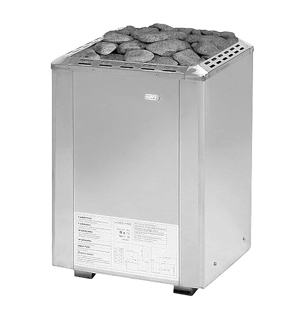 NARVİ - Sauna Sobası Narvi Ultra 12 Kw Harici Kumandalı 10-18 M³