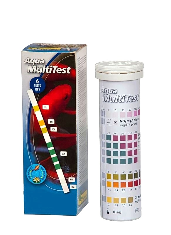 POOLLINE - Poolline Aqua Test Gölet ve Süs Havuzu 6'lı Test Çubuğu