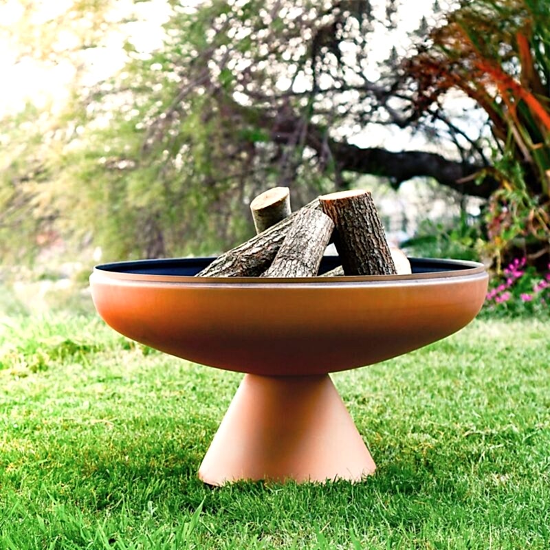 POOLLINE - Poolline Helen (Large) Odunlu Bahçe Şöminesi