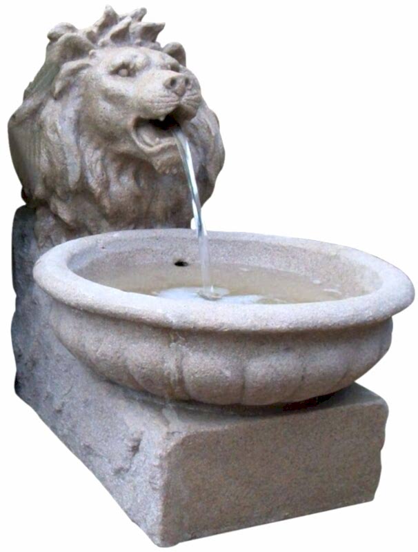 POOLLINE - Poolline King Lion Aslan Başlı Süs Havuzu Seti