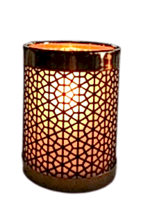 POOLLINE - Poolline Küçük Kartanesi Kandil Ve Mumluk Siyah Gövde