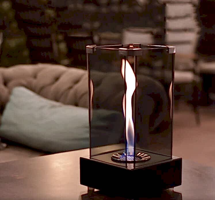 POOLLINE - Poolline Mini Tornado Bio Ethanol Spa Şöminesi