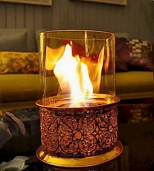 POOLLINE - Poolline Ottoman Bio Ethanol Şöminesi