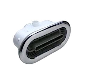 POOLLINE - Poolline River Jet 2,5'' Spigot Stainless Steel Kromaj, Havuz Karşı Akıntı Sistemi, Havuz Karşı Akıntı Sistemi