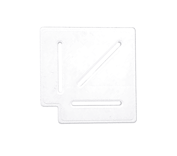 POOLLINE - Havuz Savak Köşe Parçası 20 CM 90°, Havuz Kenarı Köşe Parçası