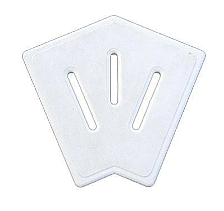 POOLLINE - Havuz Savak Köşe Parçası 30 CM 45°, Havuz Kenarı Köşe Parçası