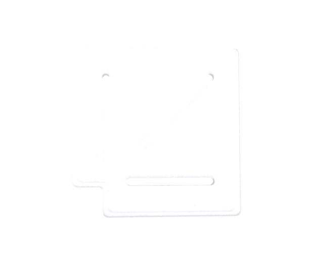 POOLLINE - Havuz Savak Köşe Parçası 30 CM 90°, Havuz Kenarı Köşe Parçası