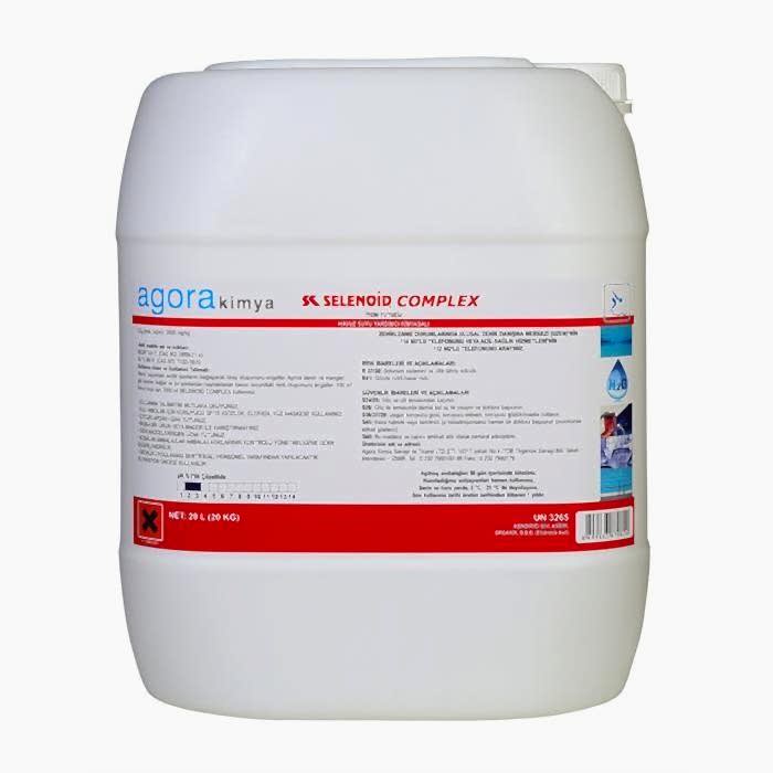 SELENOID - Havuz Kimyasalı Selenoid Complex Kireç Önleyici 10 Kg, Havuz Kireç Önleyici
