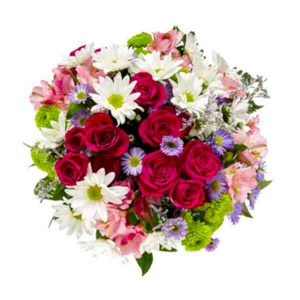 Antalya Çiçekçi - Vazoda Renkgarenk Çiçekler