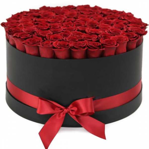  Antalya Çiçekçiler - Kutuda gül arajman