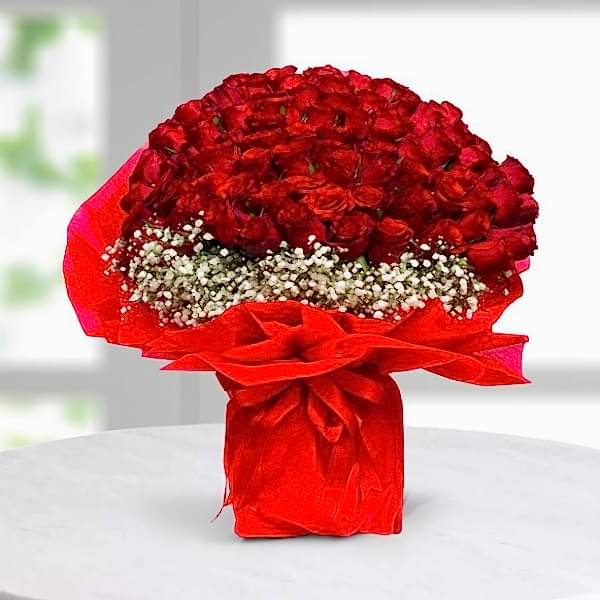  Antalya Çiçekci  - 101  Kırmızıgül  Buketi