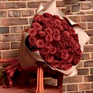 Antalya Çiçekçi - 53 adet Kırmızı Gül Buketi